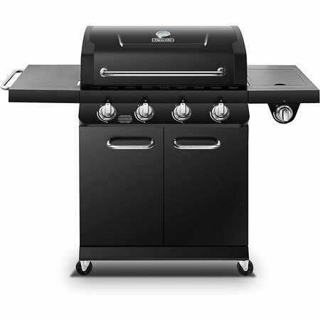 ALEGRIA Premier 4 Burner Propane Gas Grill, Black AL3694839